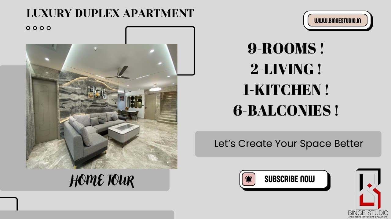 Luxury Duplex Apartment | Binge Studio | Dikshit & Bhagyashree | Architecture | Interior Design
